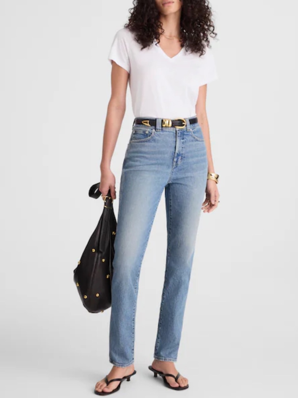 Madewell Light Wash Vintage Full-Length Jeans - Light Blue